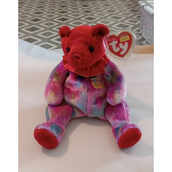 Toys Ty Beanie Babies July The Bear Poshmark